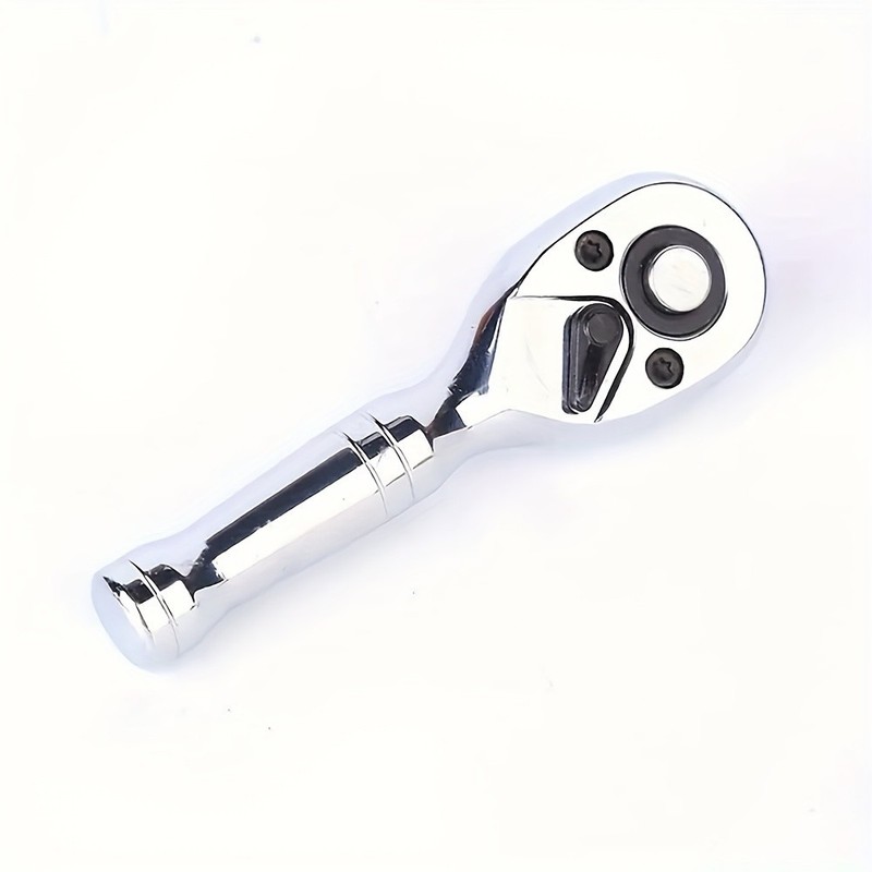 Chrome Ratchet Wrench Set – 1/4, 3/8, 1/2 Drive for Auto & General Repairs