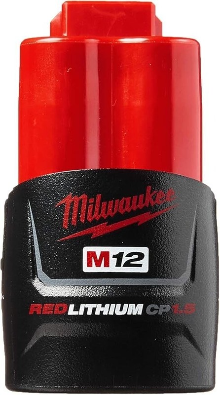 Milwaukee 48-11-2425 M12 12 Volt Red Lithium High Output CP2.5