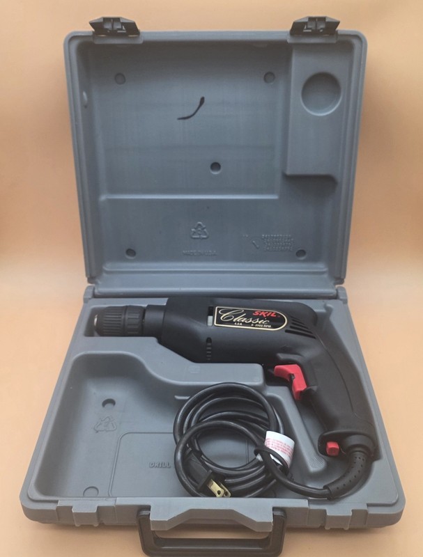 SKIL 6250 – 3/8″ Variable SPEED DRILL 120V 4.0A 0-2500 RPM W/CASE