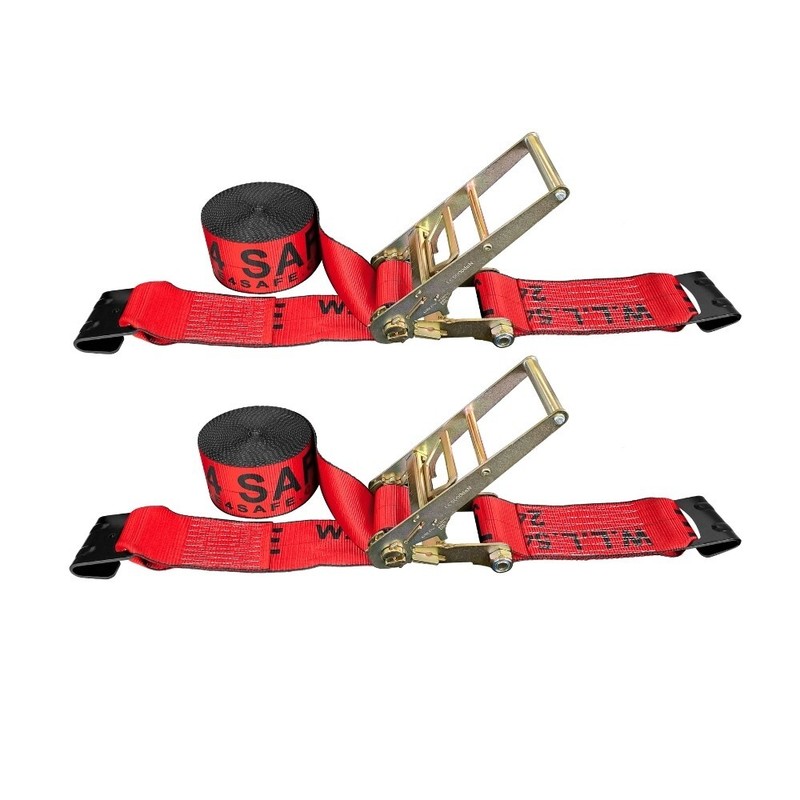2″ x 30′ Ratchet Strap w/Flat Hook
