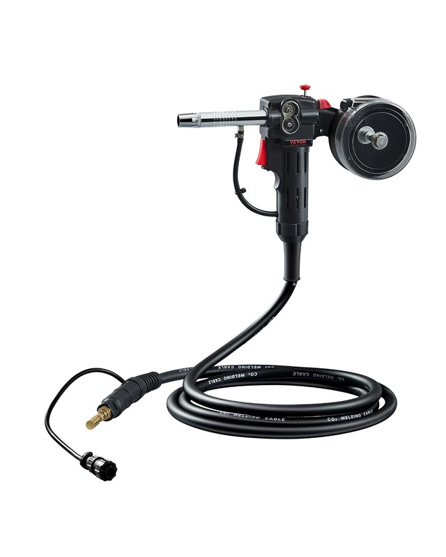 100Amp Spool Gun with 10FT Cable, Compatible with Hobart Handler 210 MVP Mig Wel