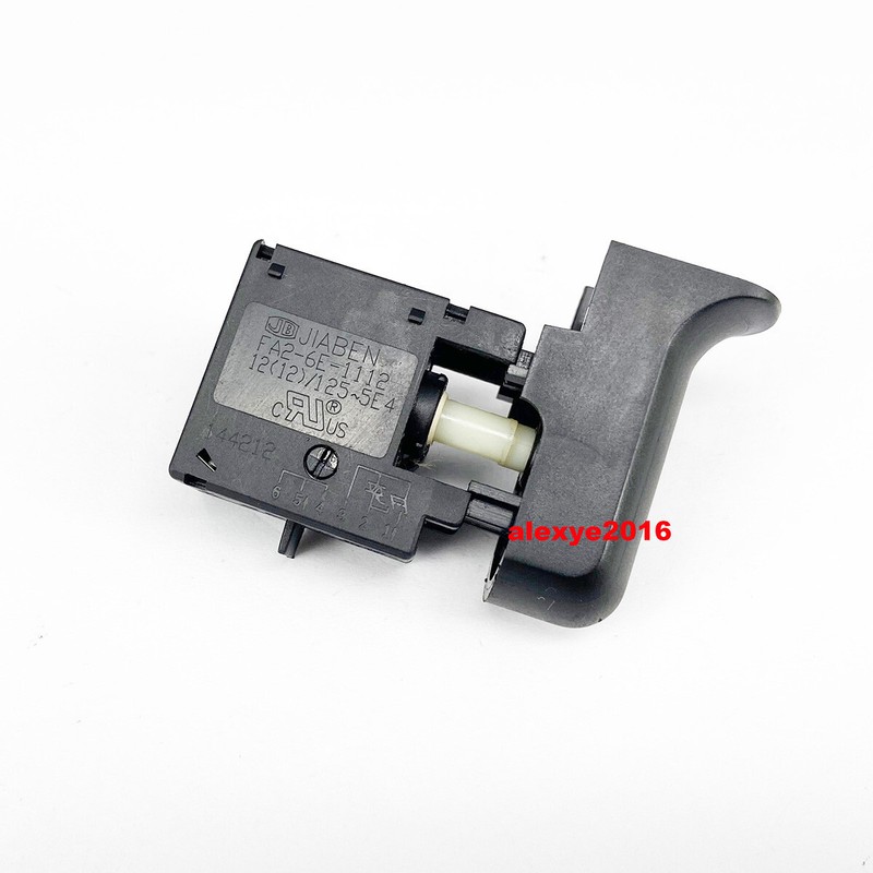 1 PCS JIABEN JB FA2-6E-1112 Switch 12(12)A / 125VAC 5E4 Black