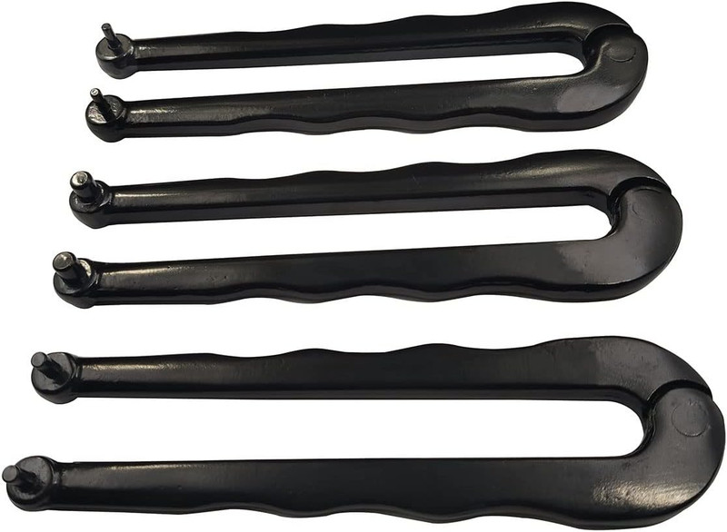 3PCS Universal Black Finish Steel Adjustable Face Spanner Wrench Pin Pliers F... gallery