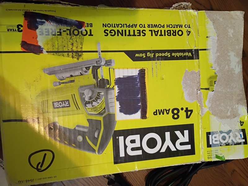 Ryobi JS481LG 4.8A 580w Jig Saw Used See Description And Photos Tool gallery