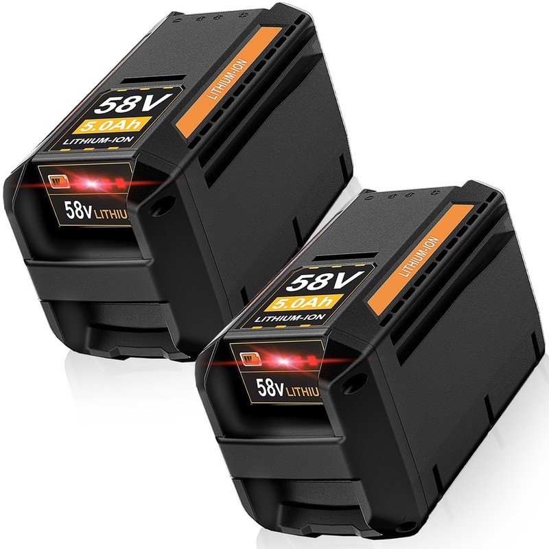 2 Pack for Echo 58Volt CBP-58V40 CBP-58V2AH CHT-58V 5.0Ah Lithium-ion Battery