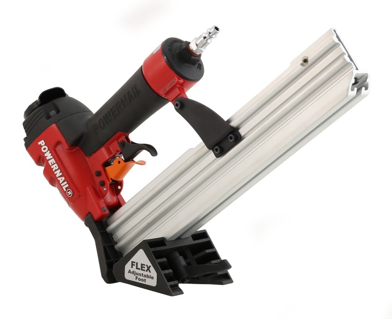 Powernail 1845F Pneumatic Trigger-Pull 18 Gauge Engineered Flooring Stapler gallery