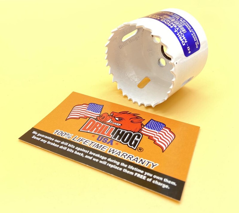 1-7/8" Hole Saw Bi-Metal 1-7/8" Cutter Moly-M7 Lifetime Warranty Drill Hog® gallery