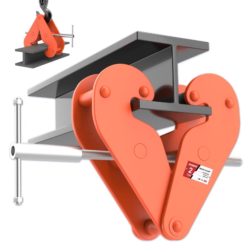 Vertical Beam Clamp 4400lbs/2 ton Capacity 3-9Inch Opening Range Beam Clamps …