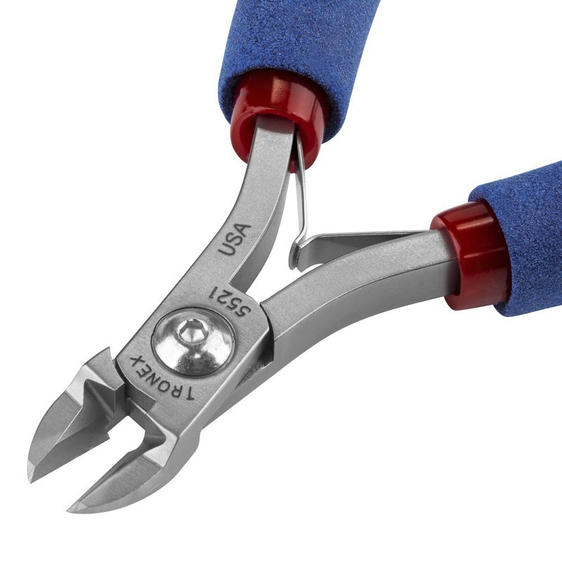 Tronex 5521 Lrg Oval-Relief Semi-Flush Cutters | ESD| 5″ | NOS | See Description