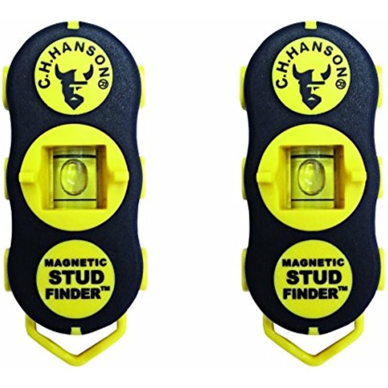 CH Hanson 03040 Magnetic Stud Finder – 2 Pack