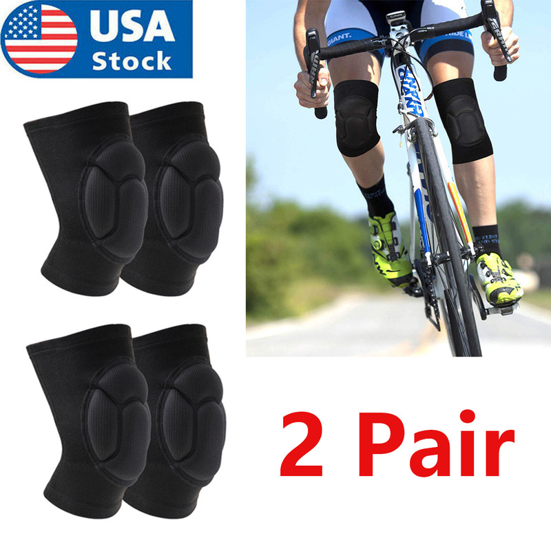 2 Pair Professional Knee Pads Leg Protector For Work Flooring Construction Sport