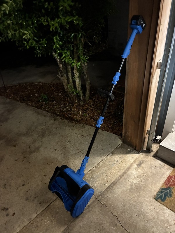 Electric Cordless Snow Shovel, 14.4-Inch | 24V | 5.0Ah – See Description