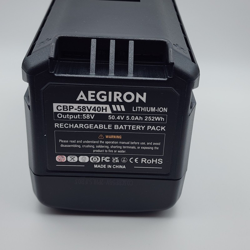 5.0Ah Lithium-ion Battery For Echo 58V CBP-58V40 CBP-58V2AH CHT-58V CDST-58V gallery