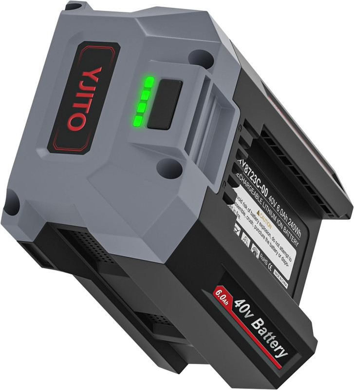 New 6.0Ah Battery for Skil PWR Core 40V Battery BY8705-00 BY8723C-00 BY8708C-01