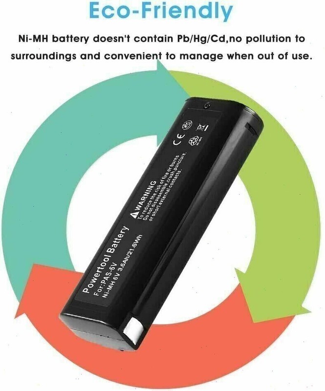 2PACK Battery for PASLODE 6V Ni-MH 404717 902000 900400 900420 900600 Nailer gallery