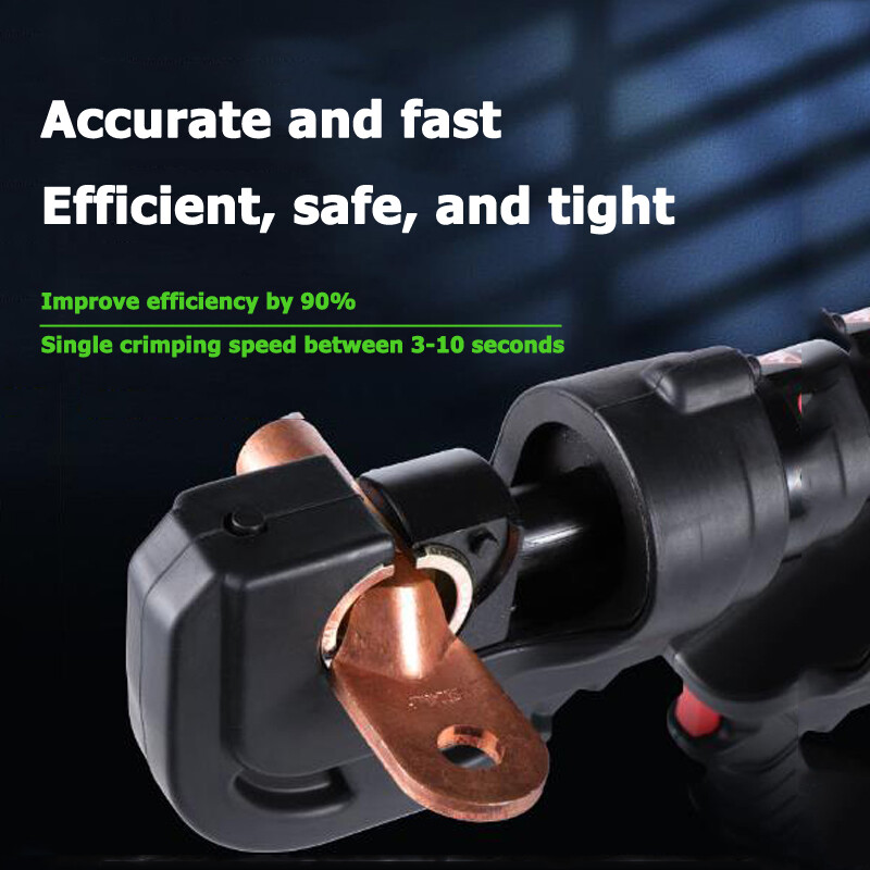 EK-400 Rechargeable 42mm 18V Cable Electric Hydraulic Pliers Crimping Tool 120KN gallery