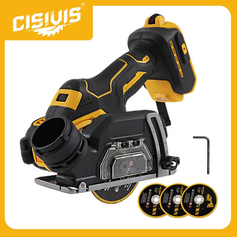 Cisivis 3″ Brushless Circular Saw – DEWALT 20V Battery Compatible, Bare Tool
