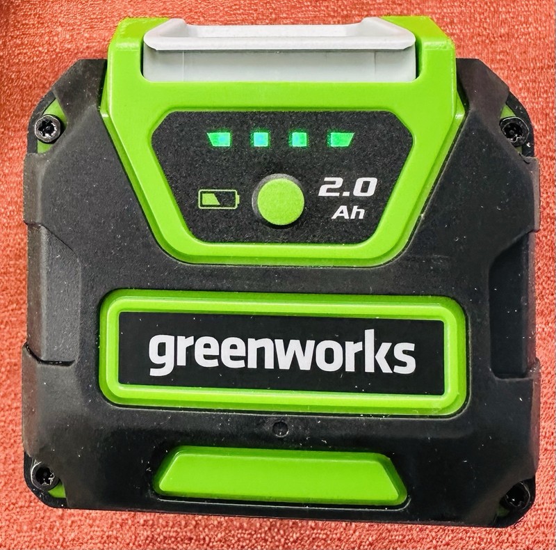 Genuine OEM Greenworks 40V 2.0Ah Lithium-Ion Battery - Brand New gallery