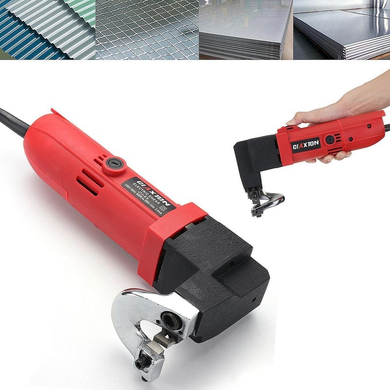 Electric Metal Cutting Shears Heavy Duty Cutter Power Scissors Tools Sheet Shear