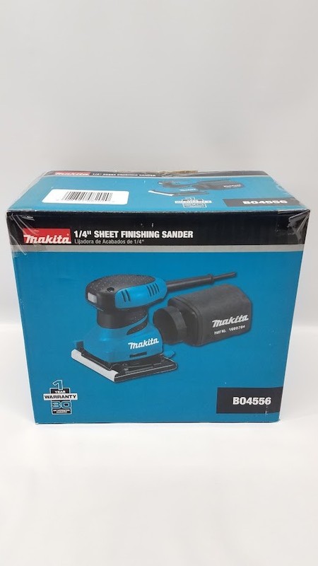 Makita BO4556 1/4″ Sheet Finishing Sander Corded New