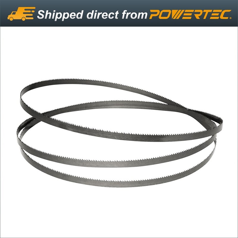 POWERTEC Band Saw Blade 62″ x 1/2″ x 14 TPI High Carbon Steel 13135