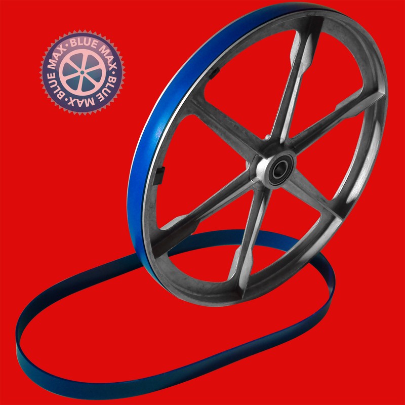 2 BLUE MAX ULTRA DUTY 18″ X 1 1/8″ URETHANE BAND SAW TIRES FOR AMT 18″ BAND SAW