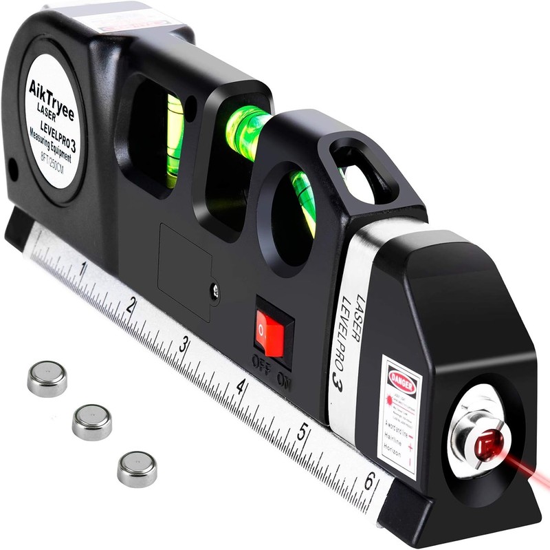 Laser Level Line Tool Multipurpose Laser Level Kit Standard Cross Line Laser USA