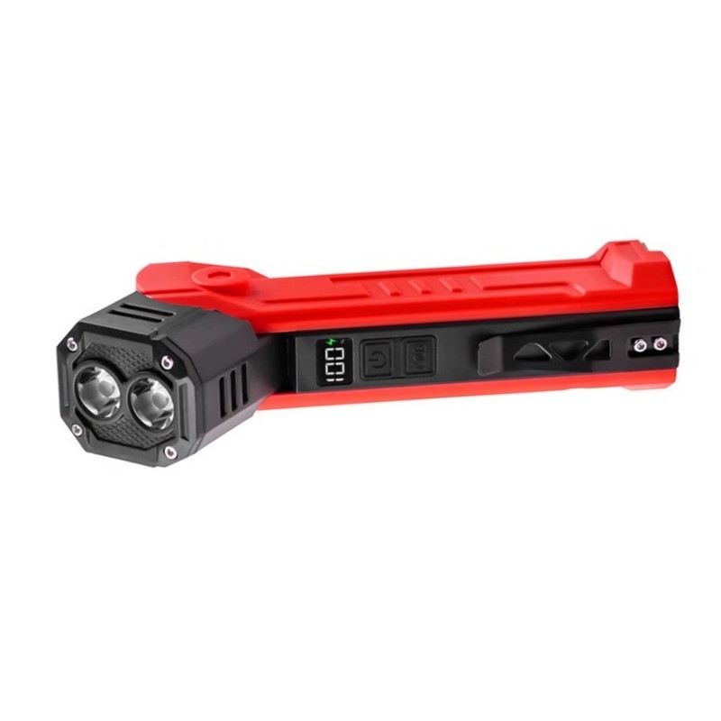 Rechargeable Work Light Magnetic Hook 600LM Portable LED Flashlight Lamp Tool gallery