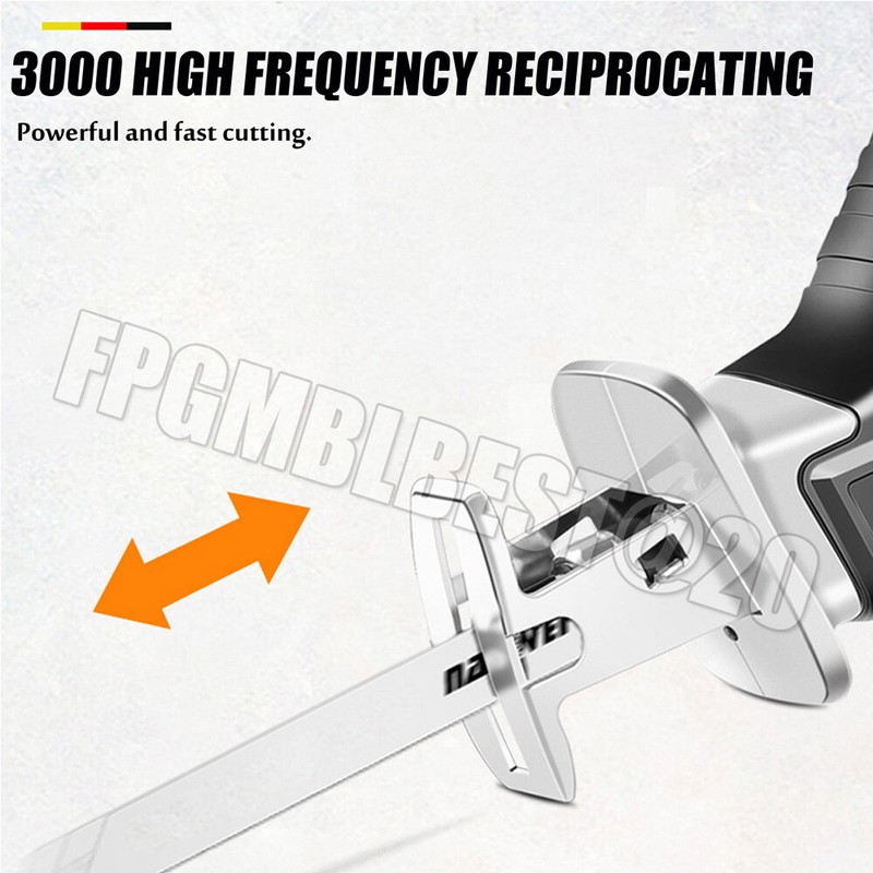 Brushless Reciprocating Saw Electric Saw Variable Speed Metal Wood Cutting Tool gallery