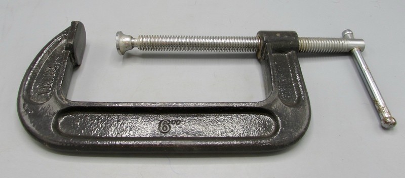 6″ inch Heavy Duty Iron C Clamp Vise Metal Woodworks Carpenter Handyman China