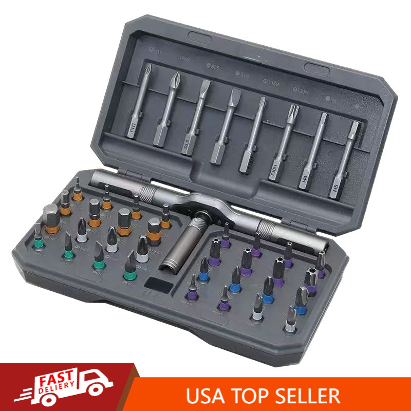 42-in-1 Magnetic Screwdriver Ratchet Screwdriver Set Multi Bit Magnetic DIY Tool