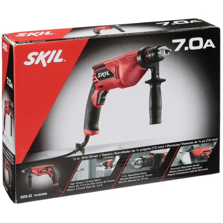 Brand New SKIL 6335-02 7.0 Amp 1/2" Corded Drill Driver in Original Retail Box. gallery