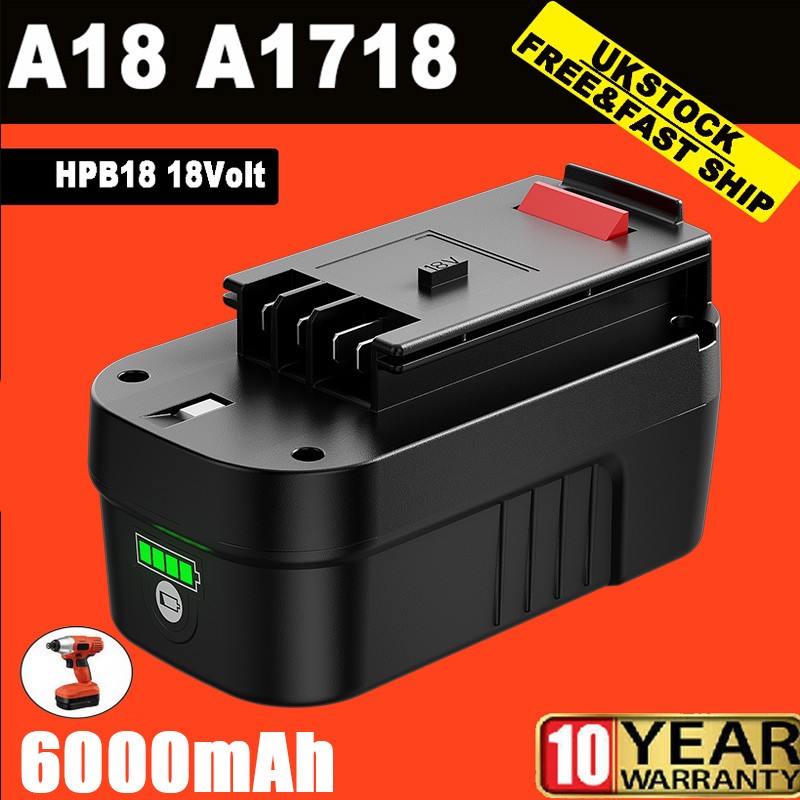 2/1Pack 18V for Black and Decker HPB18 18 Volt 8.0Ah Battery HPB18-OPE 244760-00